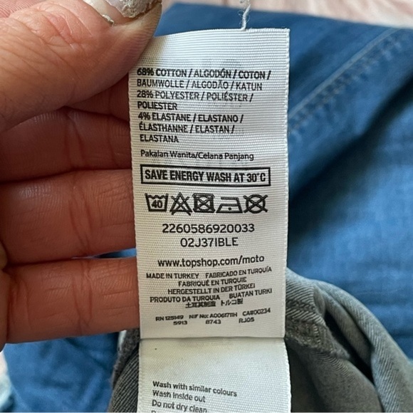 Denizen Levis Jeans Womens blue Straight Leg Modern Slim Ladies Denim cr… - Picture 12 of 13